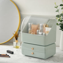 Load image into Gallery viewer, Dustproof Desktop Makeup Organizer with Drawers