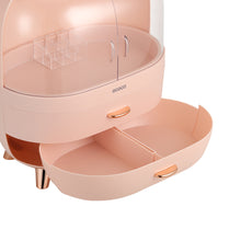 Load image into Gallery viewer, Stylish Transparent Makeup Organizer with Drawers