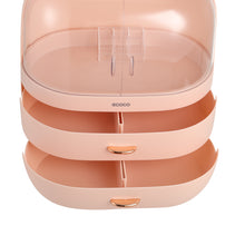 Load image into Gallery viewer, Stylish Transparent Makeup Organizer with Drawers