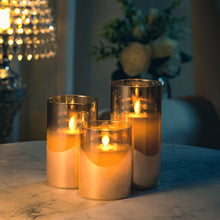 Load image into Gallery viewer, Luxe LED Flickering Flame Candle Set with Remote Living and Home