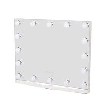 Load image into Gallery viewer, 50cm W Rectangle Hollywood LED Lighted Cosmetic Mirror LED Make Up Mirrors Living and Home