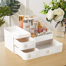 Load image into Gallery viewer, White Plastic Makeup Drawer Organizer