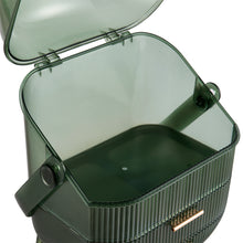 Load image into Gallery viewer, Tabletop Dustproof Makeup Storage Organiser with 2 Drawers
