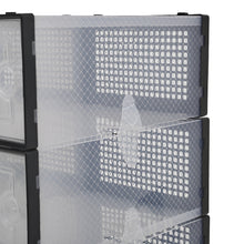 Load image into Gallery viewer, 12 Pack Plastic Stackable Shoe Storage Boxes