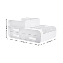 Load image into Gallery viewer, Multifunctional Plastic Desktop Organizer with Drawers
