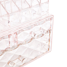 Load image into Gallery viewer, Plastic Tiered Makeup Organizer with Drawers