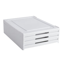 Load image into Gallery viewer, Livingandhome 3 Tier Foldable Shoe Storage Box Unit