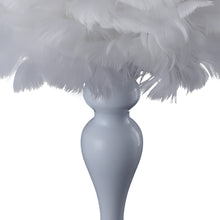 Load image into Gallery viewer, Accent Feather Table Lamp with LED Light