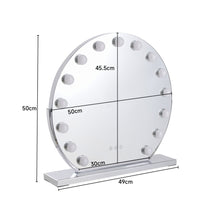 Load image into Gallery viewer, Makeup Mirror with LED Lights and 3 Colour Modes