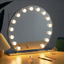 Load image into Gallery viewer, Makeup Mirror with LED Lights and 3 Colour Modes