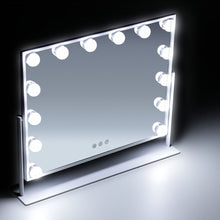 Load image into Gallery viewer, Makeup Mirror with LED Lights and 3 Colour Modes