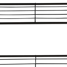 Load image into Gallery viewer, 152CM Freestanding Metal Clothes Rail with Bottom Rack