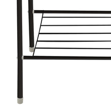 Load image into Gallery viewer, 152CM Freestanding Metal Clothes Rail with Bottom Rack