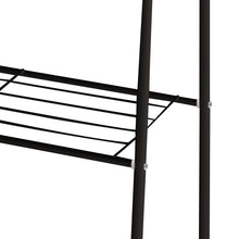 Load image into Gallery viewer, 152CM Freestanding Metal Clothes Rail with Bottom Rack