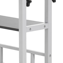 Load image into Gallery viewer, Height Adjustable Mobile Table Overbed Desk with Wheels