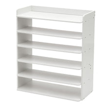 Load image into Gallery viewer, 6-Tier Open Design Shoe Rack