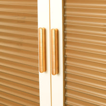 Load image into Gallery viewer, Modern Cream White Kids Wardrobe with Doors