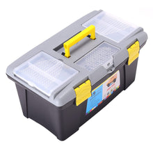 Load image into Gallery viewer, Tool Storage Box Organizer Lockable Case Removable Tray Living and Home