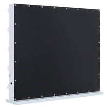 Load image into Gallery viewer, Metal Round Lighted Makeup Mirror for Tabletop Face Mirrors Living and Home