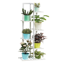 Load image into Gallery viewer, Wooden Plant Stand Flower Pots Holder Rack Shelf Stairs