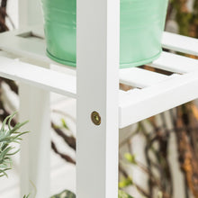 Load image into Gallery viewer, Wooden Plant Stand Flower Pots Holder Rack Shelf Stairs