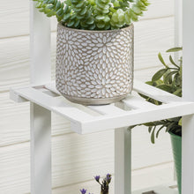 Load image into Gallery viewer, Wooden Plant Stand Flower Pots Holder Rack Shelf Stairs