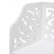 Load image into Gallery viewer, 4-Tier White Corner Plant Display Stand Shelves & Racks Living and Home