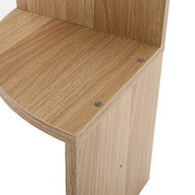 Load image into Gallery viewer, Tiered Wooden Floating Corner Shelf