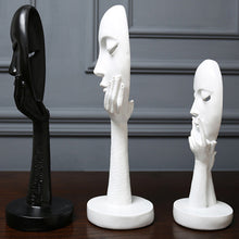 Load image into Gallery viewer, Abstract Resin Woman Face Statue Home Decoration