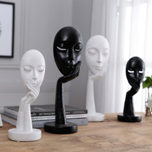 Load image into Gallery viewer, Abstract Resin Woman Face Statue Home Decoration
