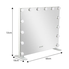 Load image into Gallery viewer, LED Lighted Vanity Mirror with 14 Bulbs for Dressing Room and Bedroom Living and Home