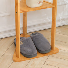 Load image into Gallery viewer, Bamboo Coat Rack Stand Coat Standing Tree for Entryway Bedroom Office Living and Home
