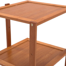 Load image into Gallery viewer, 7 Tiers Bamboo Shoe Rack Entryway Hallway Shoe Shelf