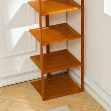 Load image into Gallery viewer, 7 Tiers Bamboo Shoe Rack Entryway Hallway Shoe Shelf