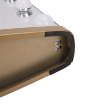 Load image into Gallery viewer, Hollywood Lighted Rectangle LED Metal Makeup Mirror Living and Home