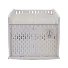 Load image into Gallery viewer, Plastic Stackable Clothes Storage Basket Drawer Organizer with Shirt Folders Shelves & Racks Living and Home