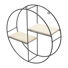 Load image into Gallery viewer, 2 Style Modern Round Floating Decorative Wall Shelf Wall Shelves Living and Home