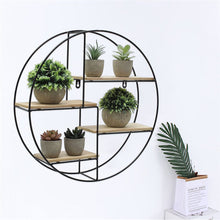 Load image into Gallery viewer, 2 Style Modern Round Floating Decorative Wall Shelf Wall Shelves Living and Home
