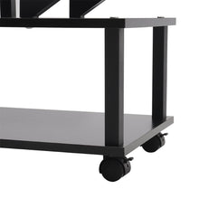 Load image into Gallery viewer, 2pcs Half-Moon-Shaped Plant Stand Display Shelf with Wheels Plant Stands & Shelves Living and Home