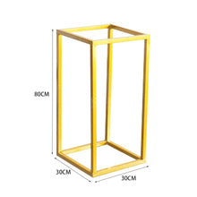 Load image into Gallery viewer, Metal Column Flower Stand for Wedding Decoration Can be Disassembled Plant Stands & Shelves Living and Home