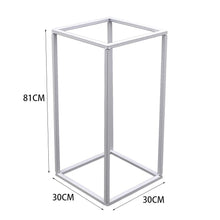 Load image into Gallery viewer, Metal Column Flower Stand for Wedding Decoration Can be Disassembled Plant Stands & Shelves Living and Home
