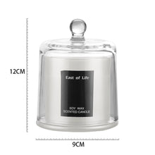 Load image into Gallery viewer, White/Grey Soy Wax Scented Candle English Pear & Freesia Scented Candles Living and Home