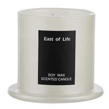 Load image into Gallery viewer, White/Grey Soy Wax Scented Candle English Pear & Freesia Scented Candles Living and Home