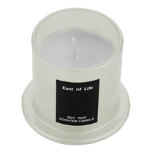 Load image into Gallery viewer, White/Grey Soy Wax Scented Candle English Pear & Freesia Scented Candles Living and Home