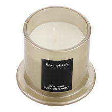 Load image into Gallery viewer, White/Grey Soy Wax Scented Candle English Pear & Freesia Scented Candles Living and Home