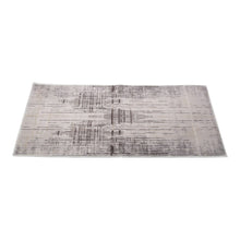 Load image into Gallery viewer, Modern Beige Distressed Area Rug Rugs Living and Home 100cm W x 180cm L
