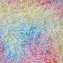 Load image into Gallery viewer, Anti-Skid Rectangle Soft Fluffy Rainbow Rug Rugs Living and Home