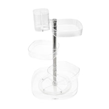 Load image into Gallery viewer, Adjustable Height Rotating Makeup Organizer Makeup Organizers Living and Home