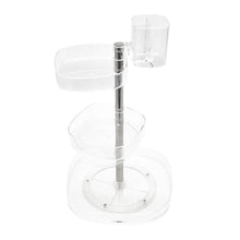 Load image into Gallery viewer, Adjustable Height Rotating Makeup Organizer Makeup Organizers Living and Home