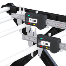 Load image into Gallery viewer, Foldable Multi-Tier Metal Shoe Rack